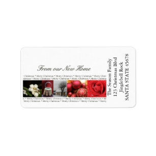 From our new Home Winter collage Label