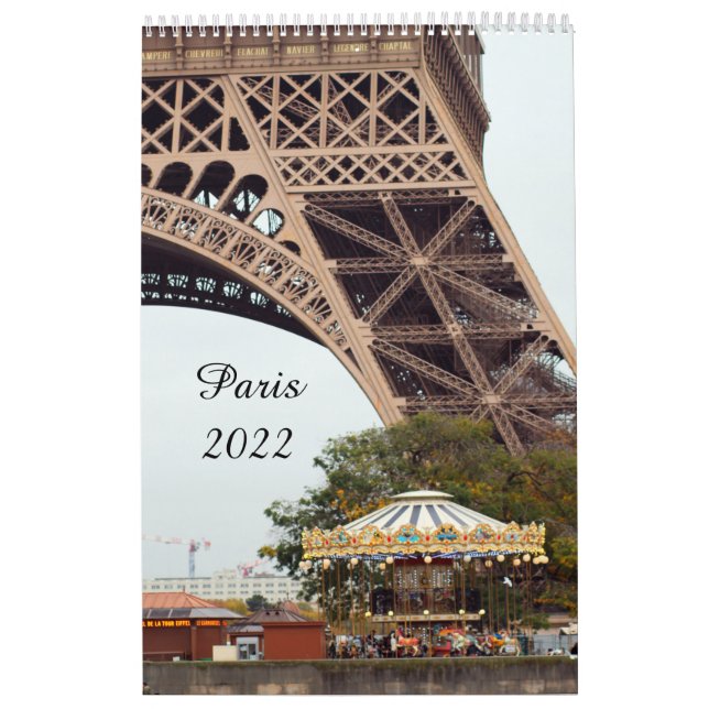 From Paris With Love Calendar (Cover)