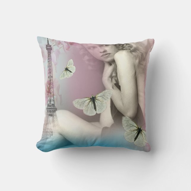 From Paris with Love Cushion (Front)