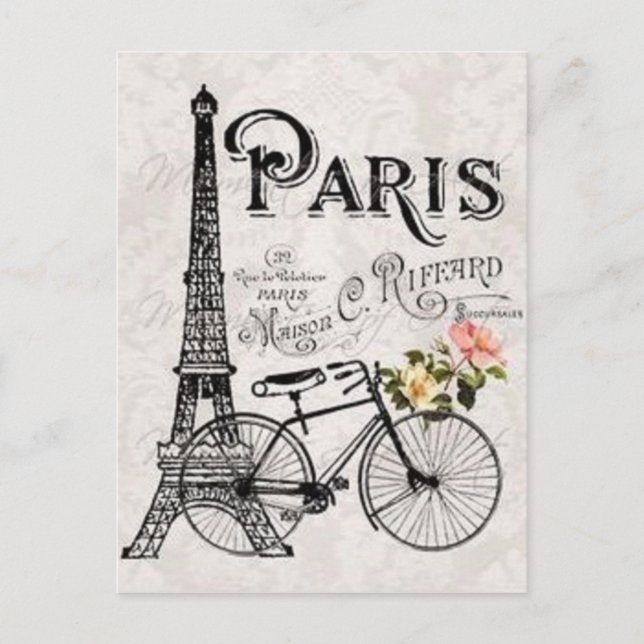 From Paris with Love Postcard (Front)