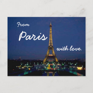 From Paris with love - travel postcard