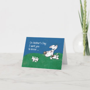 From Pet Dog Mother's Day Best Doggone Mum Card