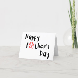 From Pet | Happy Father's Day Holiday Card