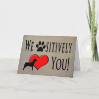 From Pets to Owner for Birthday - LOVE YOU!