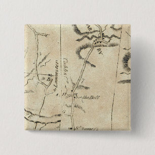 From Philadelphia to Annapolis Maryland 51 15 Cm Square Badge