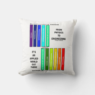 From Physics To Engineering It's An Applied World  Cushion