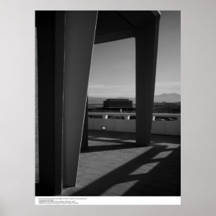 From Porch of Physics Lecture Hall Building Poster