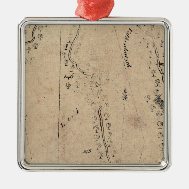 From Poughkeepsie to Albany 25 Metal Ornament (Front)