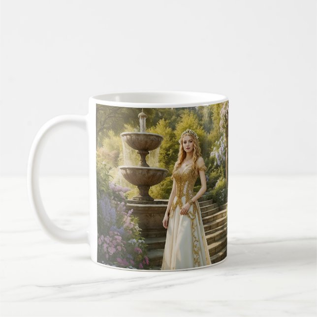 From Princess to Queen Coffee Mug (Left)