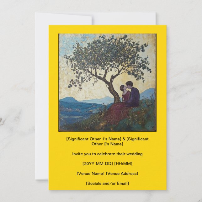 From Roots to Everlasting Invitation (gold) (Front)