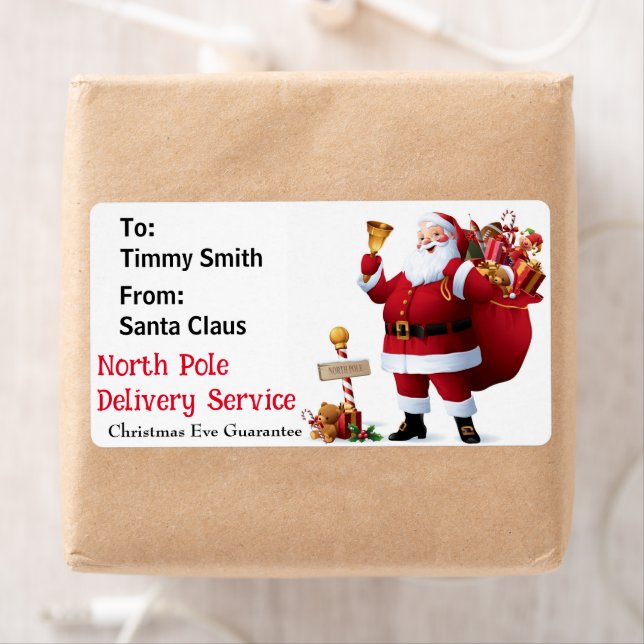 From Santa Claus Personalise Child's Name Gift  (Insitu)