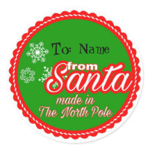 From Santa Personalised