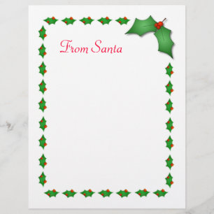 "From Santa" Stationery