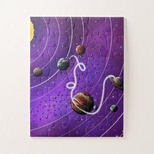 From Saturn to the Moon Puzzle