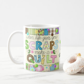 "From Scraps to Quilt" Personalised Mug