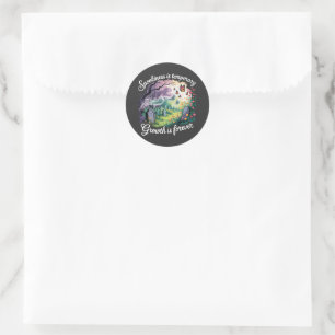 From Shadows to Bloom – Transformation sticker