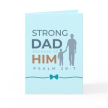 From Son Father’s Day Card Psalm 28:7