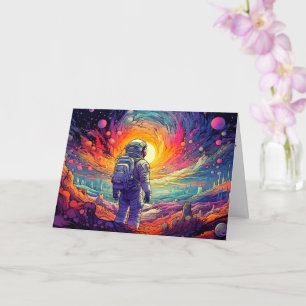 From Space & Beyond Illustration Card