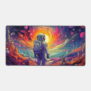 From Space & Beyond Illustration Desk Mat