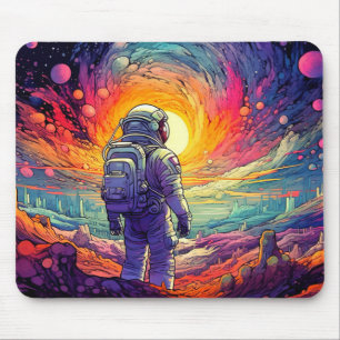 From Space & Beyond Illustration Mouse Pad