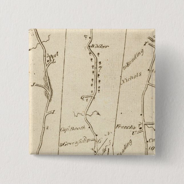 From Stratford to Poughkeepsie 15 Cm Square Badge (Front)