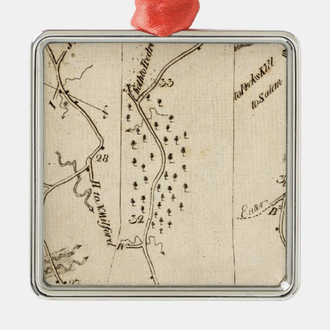 From Stratford to Poughkeepsie 17 Metal Ornament (Front)