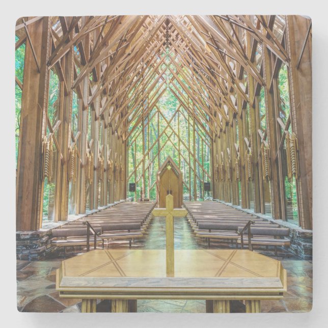 From The Altar Marble Stone Coaster (Front)