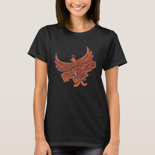 From The Ashes We I Rise Inspiring Motivational Po T-Shirt