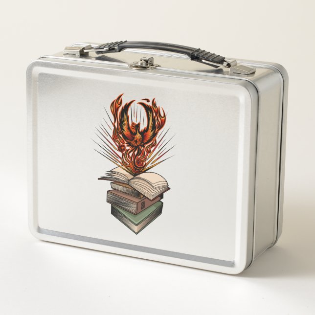 From The Books Metal Lunch Box (Front)