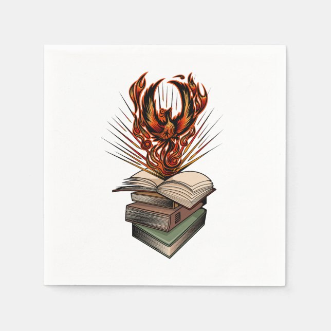 From The Books Napkin (Front)