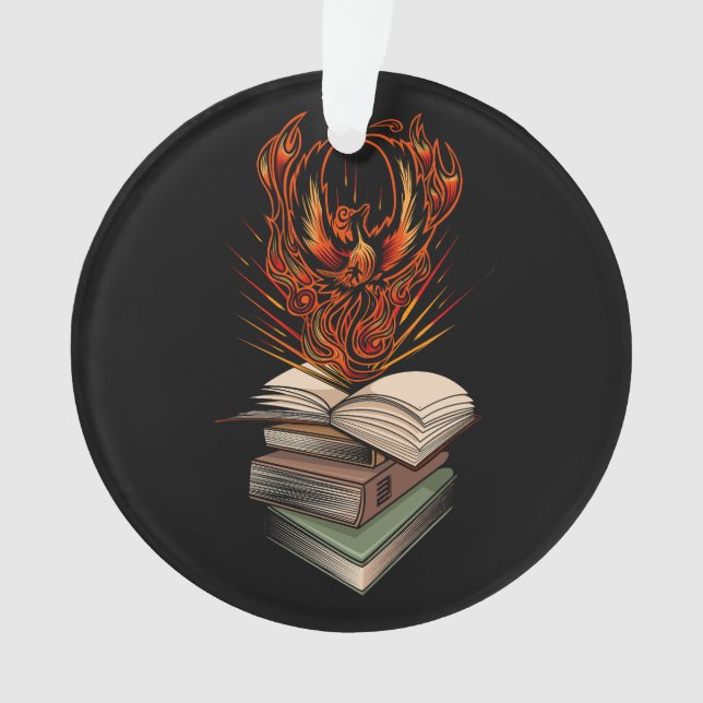 From The Books Ornament (Front)