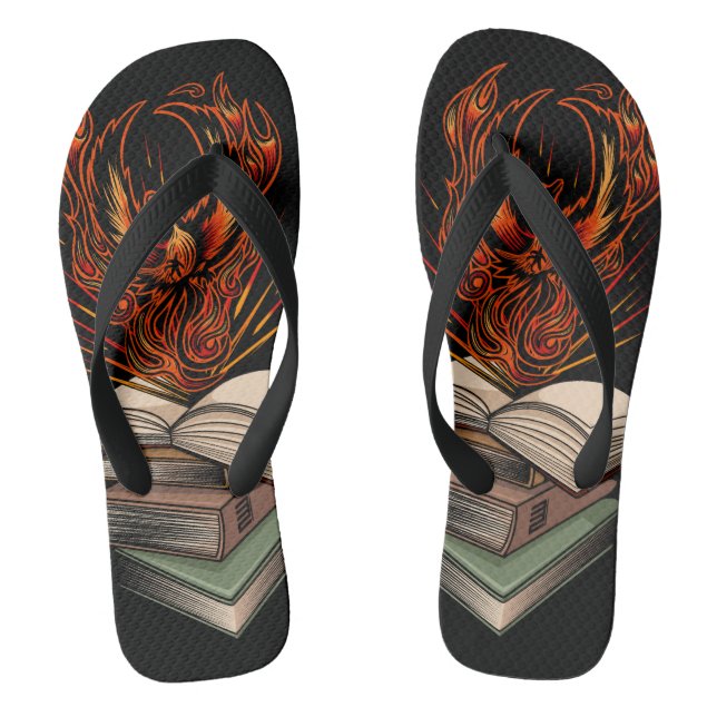 From The Books Thongs (Footbed)