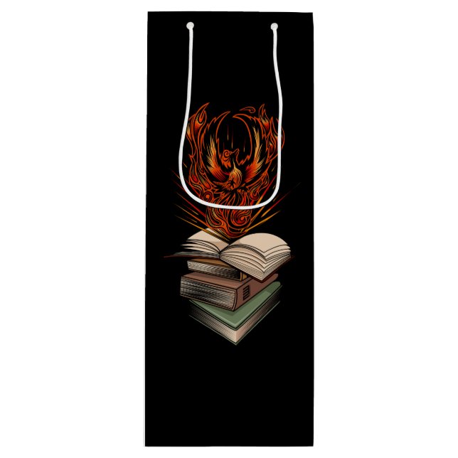 From The Books Wine Gift Bag (Front)