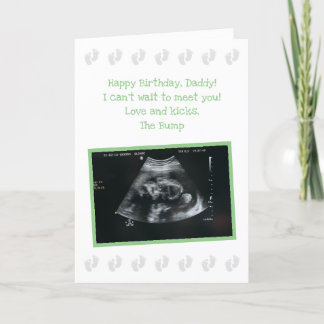 From The Bump: Cute Expecting Dad Birthday Card