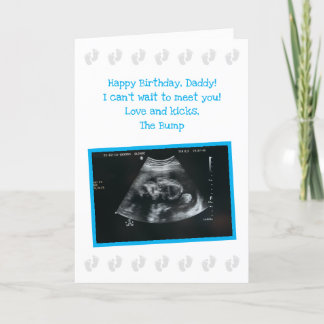 From The Bump: Cute Expecting Dad Birthday Card