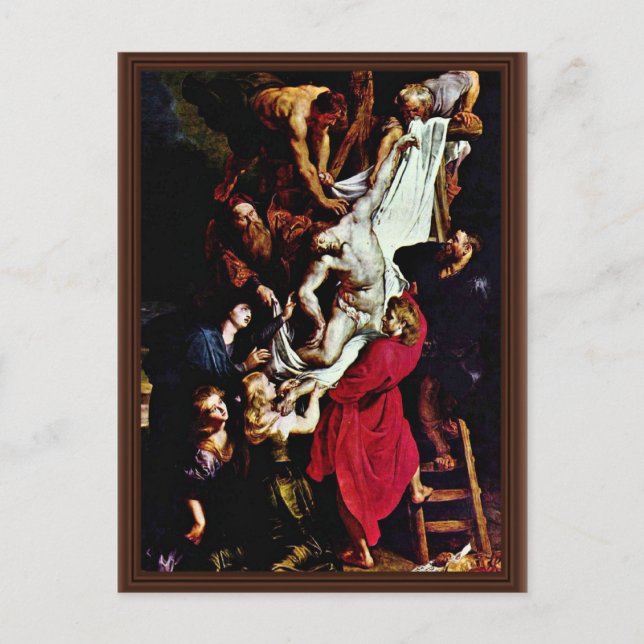 From The Cross Triptych Central Panel: Cross Postcard (Front)