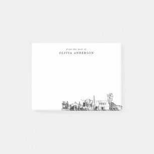 From the Desk of Mesa Skyline Personalised Post-it Notes