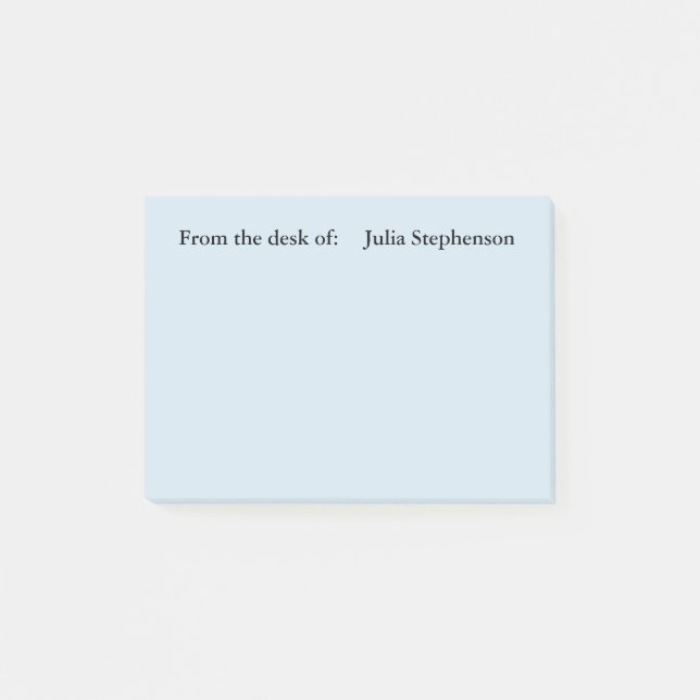 From the Desk of Notepad (Front)