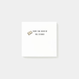 from the desk of teacher post-it notes