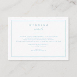 From the Devoted Wedding Set in Spun Sugar Blue Enclosure Card