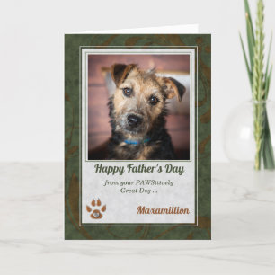 from the Dog Father's Day Photo Card