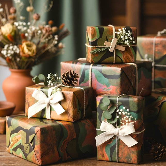 From The Earth Wrapping Paper Sheet (Creator Uploaded)