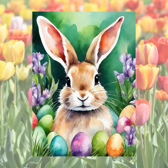 From the Easter Bunny Personalised Easter  Holiday Card (Creator Uploaded)