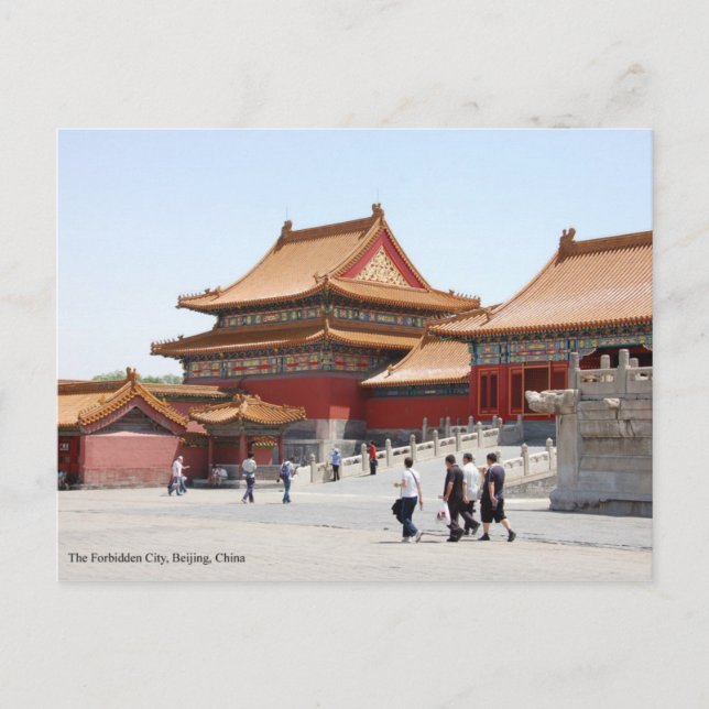 From the forbidden city - postcard (Front)