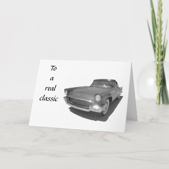 FROM THE GANG TO A "REAL CLASSIC" CARD (Front)