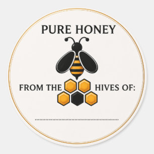 From the Golden Hive – Pure Honey Artisan Label