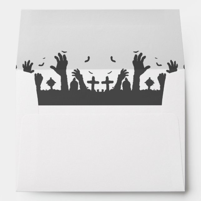 From the Grave Halloween  Envelope (Back (Bottom))