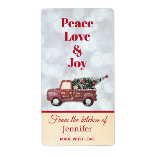 From the Kitchen of Christmas Delivery Truck