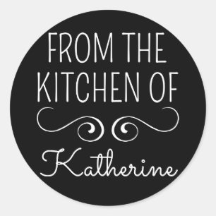 From The Kitchen Of Classic Round Sticker