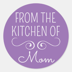 From The Kitchen Of Classic Round Sticker